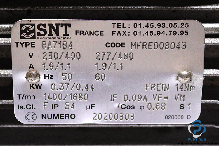 snt-BA71B4-brake-motor-used-2