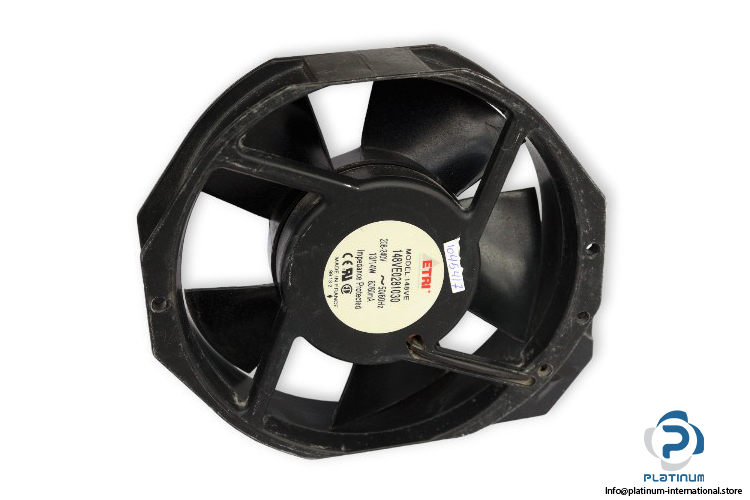 etri-148VE-axial-fans-used