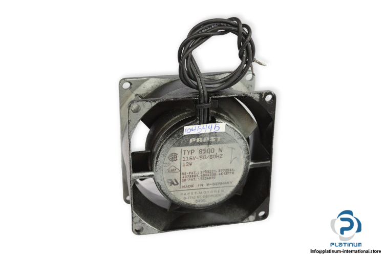 papst-8500-N-axial-fan-used