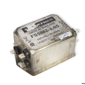 schaffner-FS5882-3-05-power-line-filter-(used)