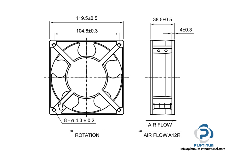 costech-A12B05HTB-axial-fan-used-2