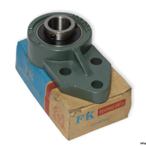 FK UCFB204 Three-Bolt Flange Bracket Unit