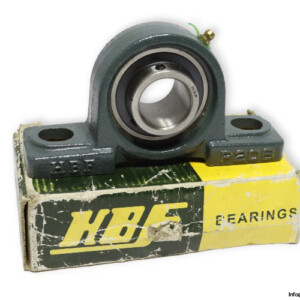 HBF UCP206 Pillow Block Ball Bearing Unit