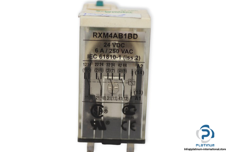 schneider-RXM4AB1BD-miniature-plug-in-relay-(used)-3