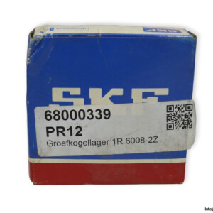 SKF 6008-2Z Deep Groove Ball Bearing