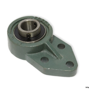 FK UCFB204 Three-Bolt Flange Bracket Unit