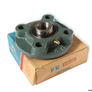 FK UCFC204 Round Flange Ball Bearing Unit