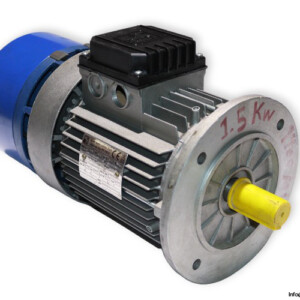 mgm-BA-90LA4-brake-motor-with-flange-used