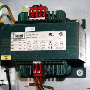 Ismet Cstn 800 Single-Phase Control Isolation Transformer