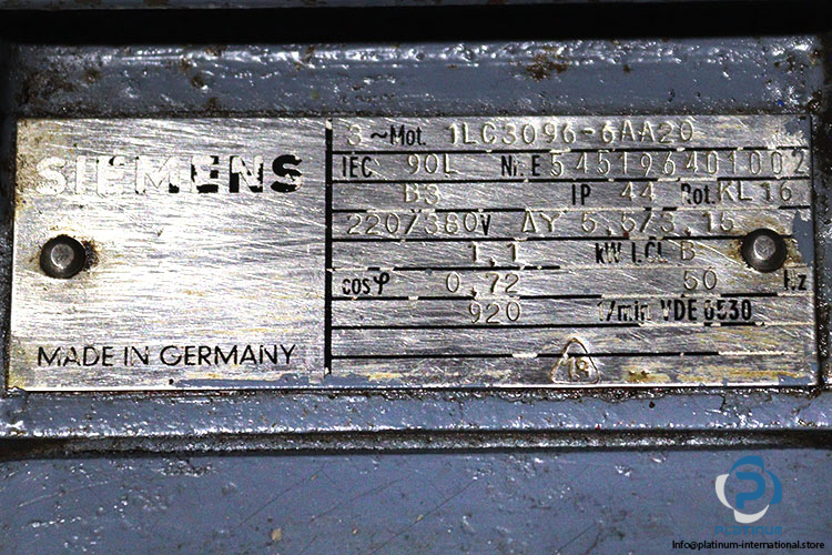 siemens-1LC3096-6AA20-brake-motor-used-2