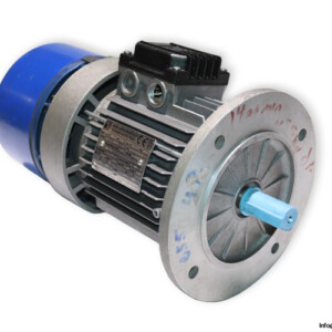 mgm-BA-80A4-brake-motor-with-flange-used