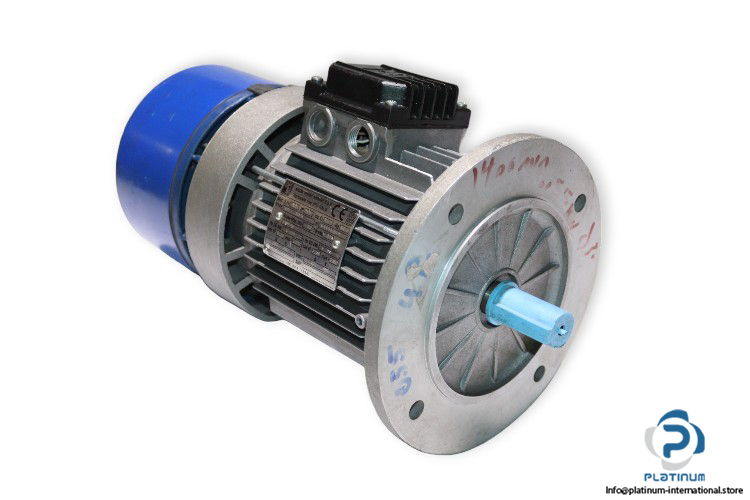 mgm-BA-80A4-brake-motor-with-flange-used