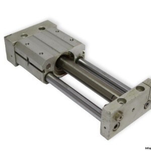 smc-CY1S15H-100-magnetically-coupled-rodless-cylinder-used