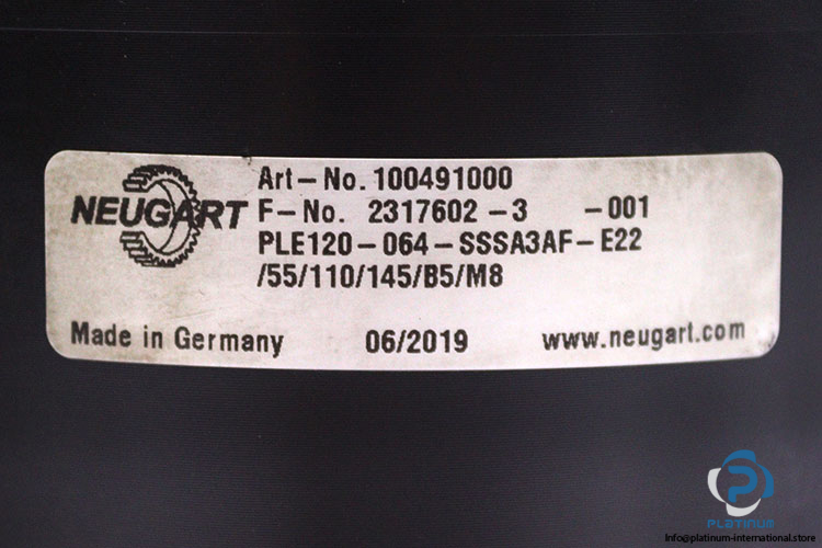 neugart-PLE120-064-SSSA3AF-E22-planetary-gearbox-used-2