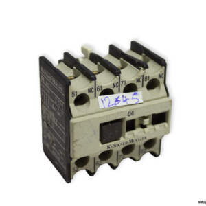 klockner-moeller-04DIL-auxiliary-contact-block-(Used)