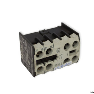 Moeller 02 DIL E Auxiliary Contact Block