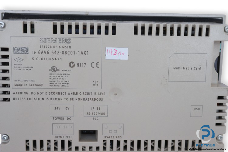 siemens-6AV6-642-0BC01-1AX1-simatic-panel-touch-(used)-3