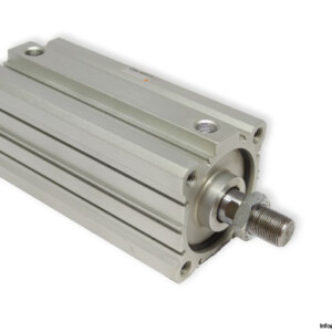 smc-ECDQ2A80-150DCM-compact-cylinder-(used)