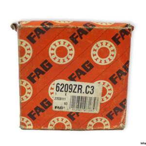 fag-6209ZR.C3-deep-groove-ball-bearing-(new)-(carton)
