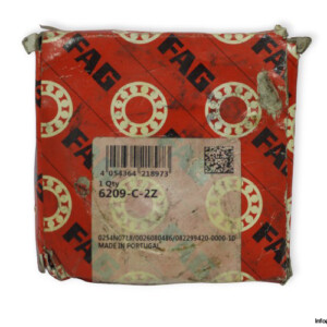 fag-6209-C-2Z-deep-groove-ball-bearing-(new)-(carton)