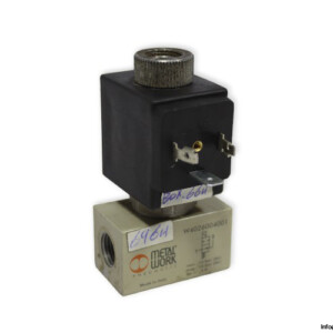 metalwork-W026004001-single-solenoid-valve-used
