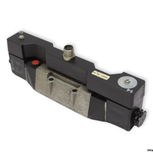 Norgren-SXE0573-850-M1-double-solenoid-valve-with-electrical-bridge-connection-(used)