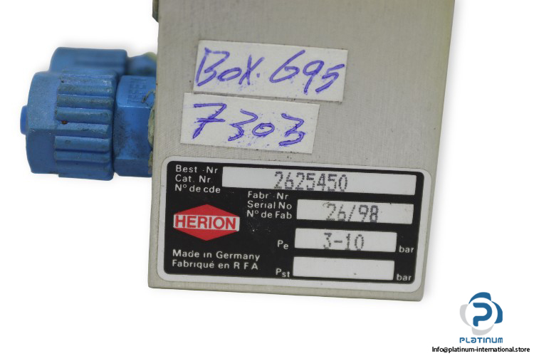 Herion-2625450-double-solenoid-valve-(used)-3