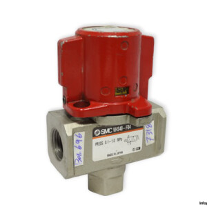 SMC VHS40-F04 Pneumatic Pressure Relief Valve