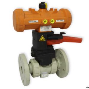 GF 546 DN25 Ball Valve With Hand Lever