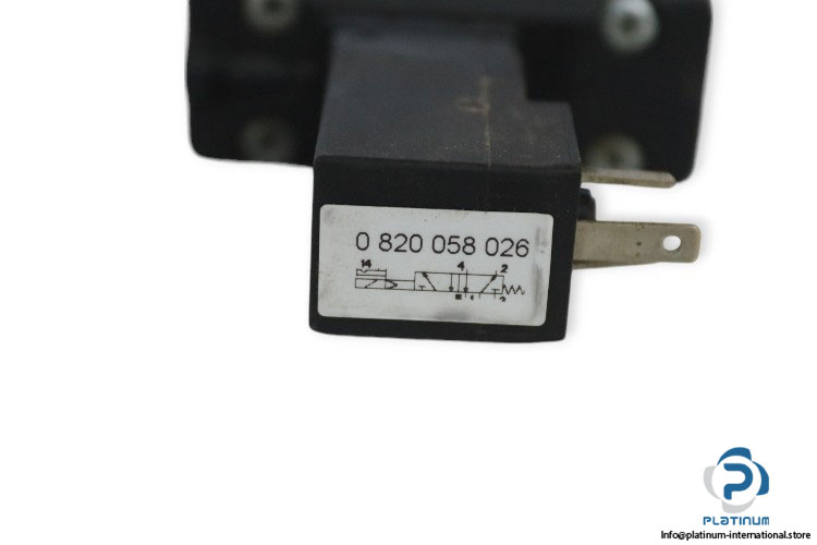 Rexroth-0-820-058-026-single-solenoid-valve-(used)-4