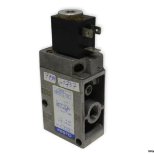 Festo 9964 Single Solenoid Valve With 24 V AC Coil