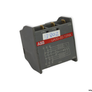 abb-UA30-30-10RA-auxiliary-contactor-(used)