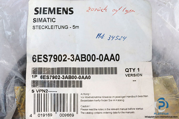 siemens-6ES7902-3AB00-0AA0-connecting-cable-(Used)-1