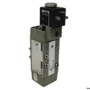 Bosch 0 820 024 997 Single Solenoid Valve