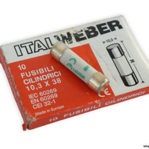 Italweber 1422025 25A 400VAC Cylindrical Fuse