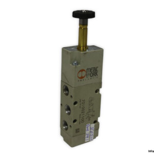 Metal Work 7010021100 Single Solenoid Valve Without Coil