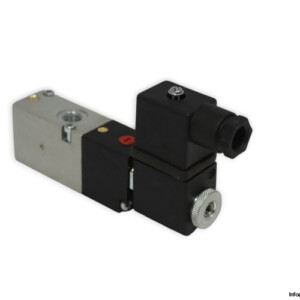 Camozzi-338l-015-02-single-solenoid-valve-with-coil-(used)
