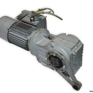 sew-ka47-t-dt80n4-bmg-hr-mm07-helical-bevel-gear-motor-used