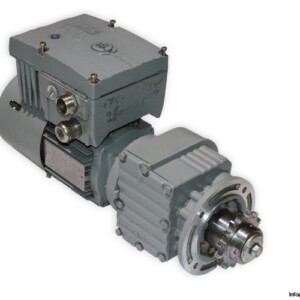sew-rf27-dt71d4-bmg-mm03-helical-gear-motor-used
