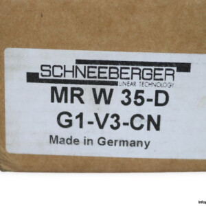 Schneeberger	Mrw 35-D G1-V3-CN Roller Runner Block