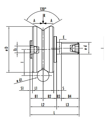 c.t.s.-C420ZZ-guide-roller-bearing-(new)-3