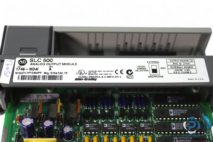 allen-bradley-1746-NO4I-module(used)-1