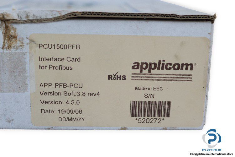 Woodhead-PCU1500PFB-profibus-network-interface-card-(new)-8