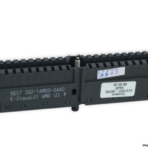 siemens-6ES7-392-1AM00-0AA0-WMR-U3-front-connector-(used)