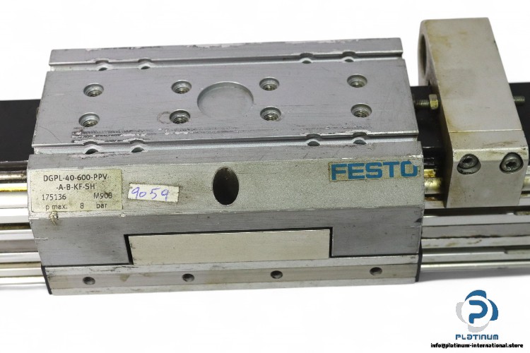 festo-DGPL-40-600-PPV-A-B-KF-SH-linear-actuator(used)-1