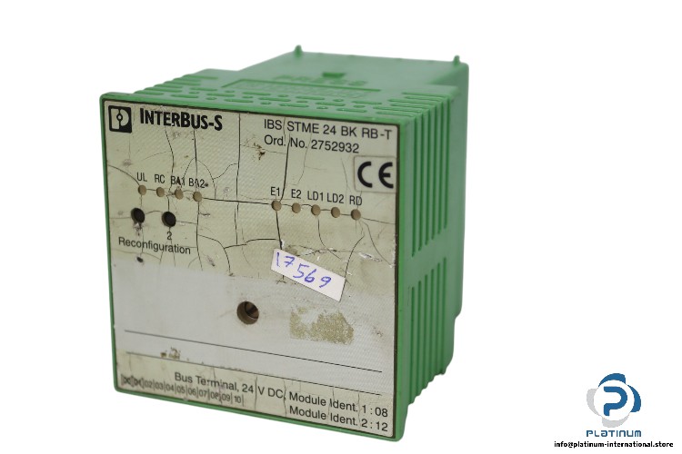 phoenix-contact-IBS-STME-24-BK-RB-T-electronics-module-without-socket-(used)