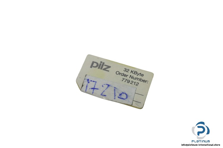 pilz-779212-memory-card-used