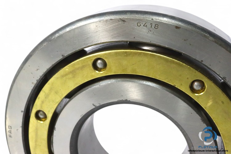 fag-6418-deep-groove-ball-bearing-used-1