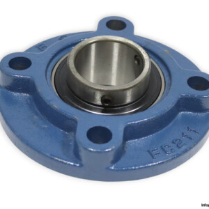 FS UCFC211 Round Flange Ball Bearing Unit