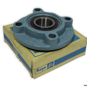 Koyo UKFC207 J Round Flange Ball Bearing Unit